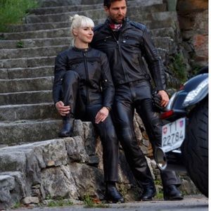 Motorcycle pants full leather